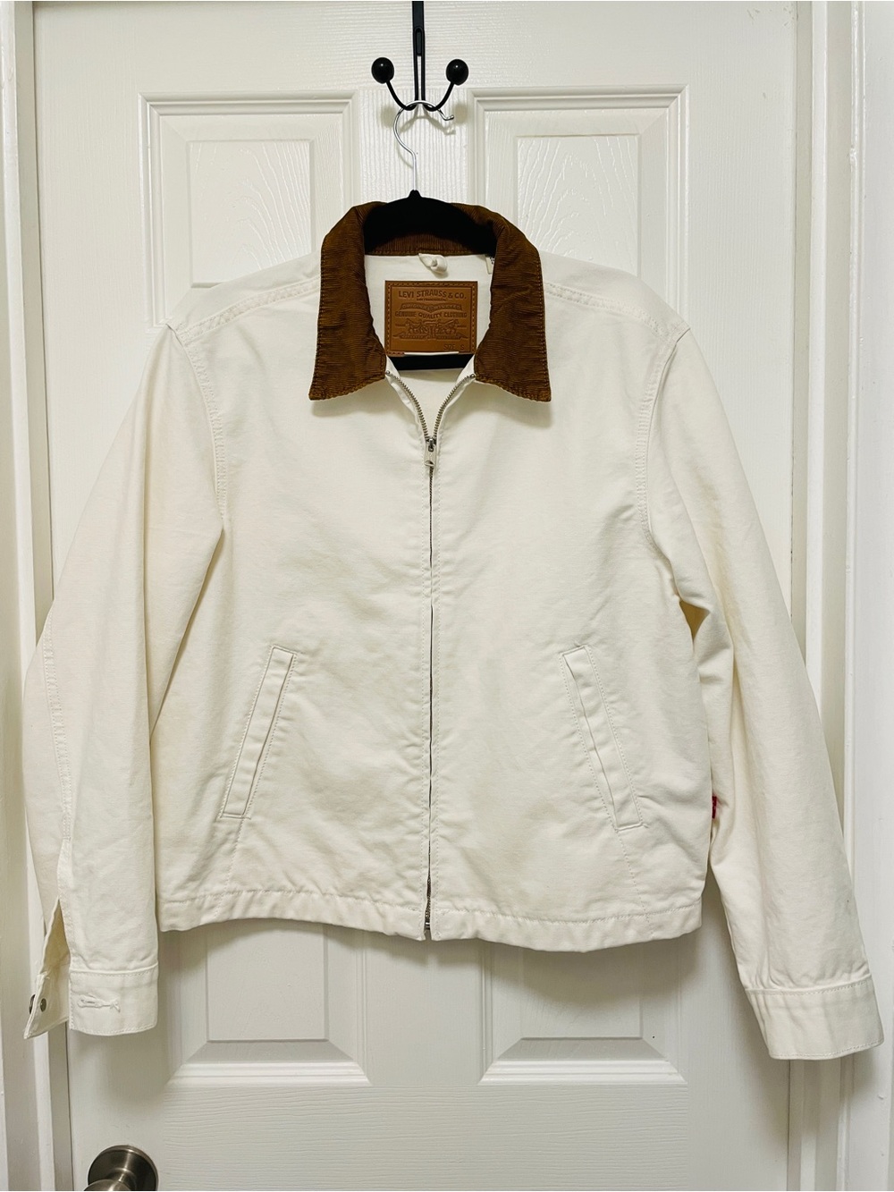 Levi's premium Jacket with Brown Corduroy Collar